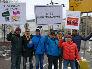 Stávka taxikářů