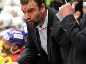 Budějcké trenérské duo Antonín Stavjaňa - Martin Štrba (zprava)