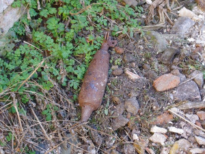 U Čimelic našel detektorář dělostřelecké granáty