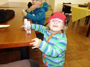 Hned 140 dětí si z Temelína odneslo zaslouženou odměnu v podobě čokoládového zajíčka.