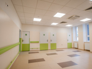 Interiér pavilonu Z.