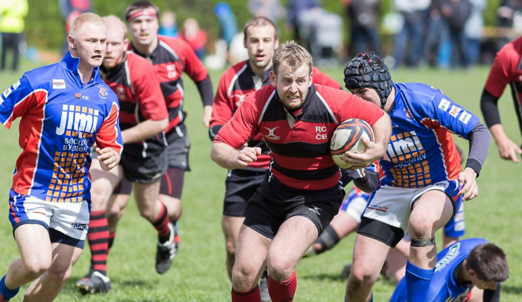 Rugby v Českých Budějovicích.