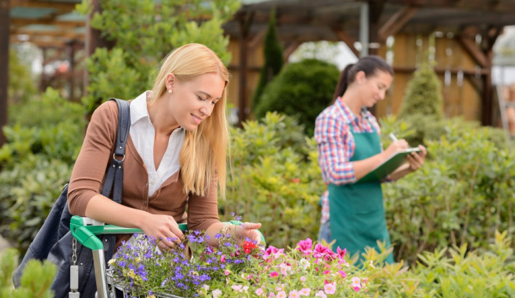 Zahradnické centrum Ferenčík v Českých Budějovicích.