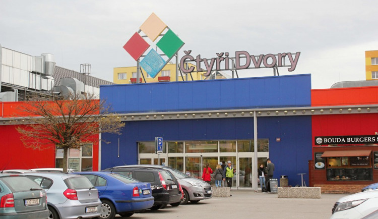 OC Čtyři Dvory České Budějovice.
