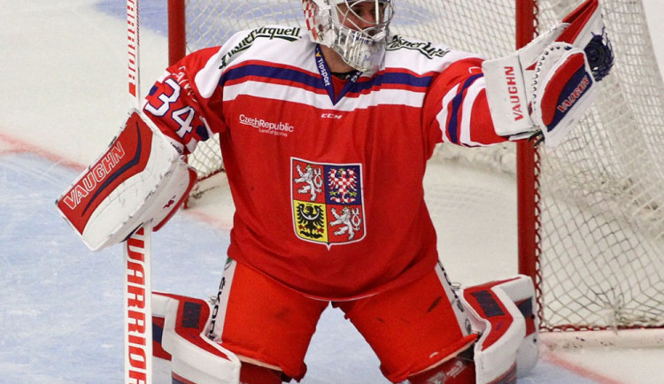 Gólman Detroitu Petr Mrázek