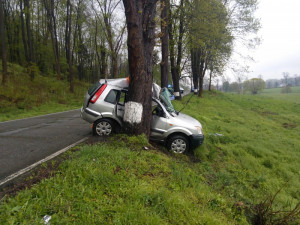 Zničený Ford Fusion