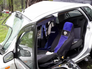 Zničený Ford Fusion