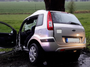 Zničený Ford Fusion