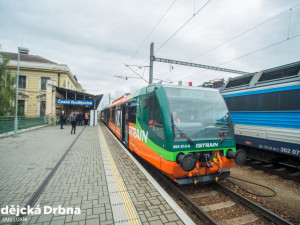 FOTO: Cestující z Českých Budějovic do Nového Údolí budou vozit moderní vlaky