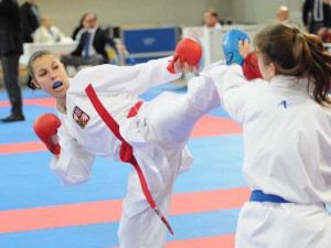 Mladá budějcká karatistka Crhonková vybojovala na mistrovství Evropy páté místo
