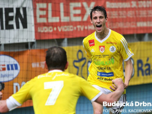 Lukáš Havel se raduje ze svého prvního gólu v dresu A týmu Dynama