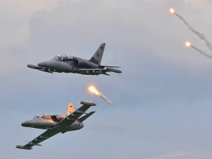 Display piloti 212. taktické letky z Čáslavi.