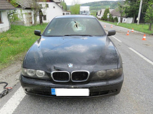 Dopravní nehoda v Korkusově Huti.