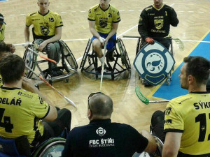 FBC Štíři České Budějovice - mistr České republiky v Česká pošta extraliga vozíčkářů ve florbale 2016/2017.