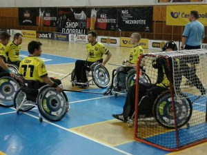FBC Štíři České Budějovice - mistr České republiky v Česká pošta extraliga vozíčkářů ve florbale 2016/2017.