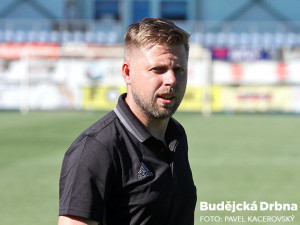 Trenér českobudějovických fotbalistů David Horejš