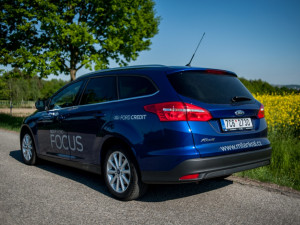 Ford Focus kombi v provedení Titanium 1.5 Duratorq TDCi.
