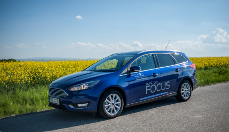 Ford Focus kombi v provedení Titanium 1.5 Duratorq TDCi.