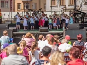 Happening ZUŠ Open v Českých Budějovicích.