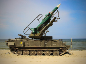 Nácvik zachytávání vzdušných cílů.