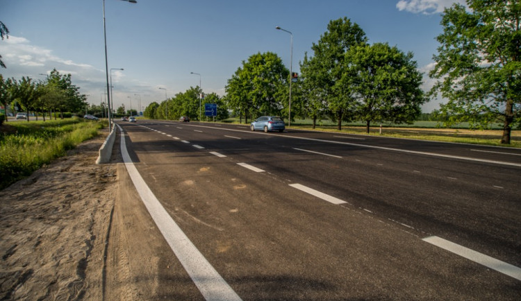 Výjezd z Českých Budějovic směrem na Písek je už opravený a plně průjezdný.