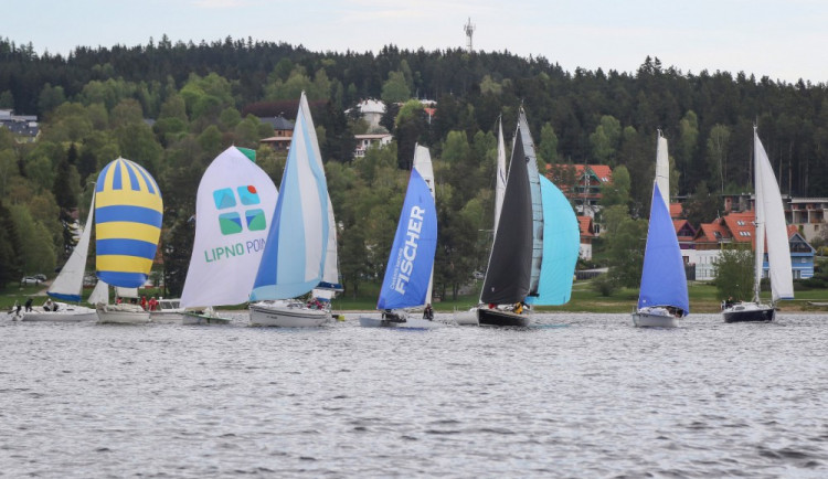 Závod Lipno Marathon 2016