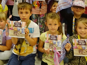 Pasování prvňáčků na čtenáře.