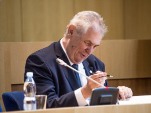 Miloš Zeman v Jihočeském kraji.