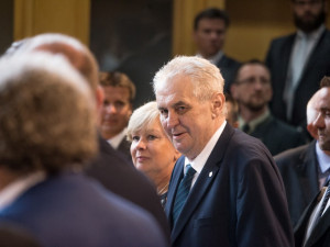 VIDEO: Zeman dal Stráské houby a vyslovil přání vzniku nového hospicu