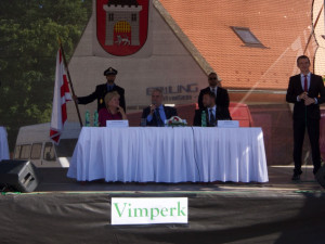 Miloš Zeman ve Vimperku.