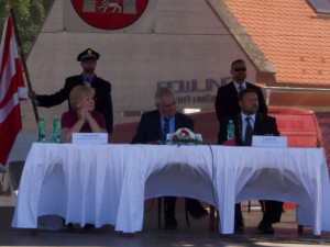 Miloš Zeman ve Vimperku.