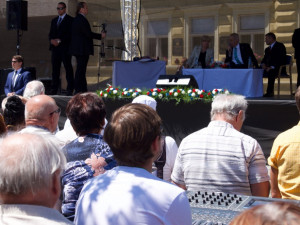 Miloš Zeman v Milevsku.