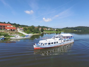 Vyhlídková loď Malše.