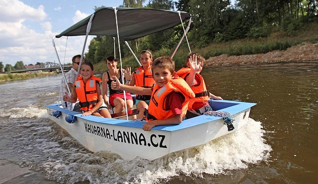 Stezka řeky Vltavy.