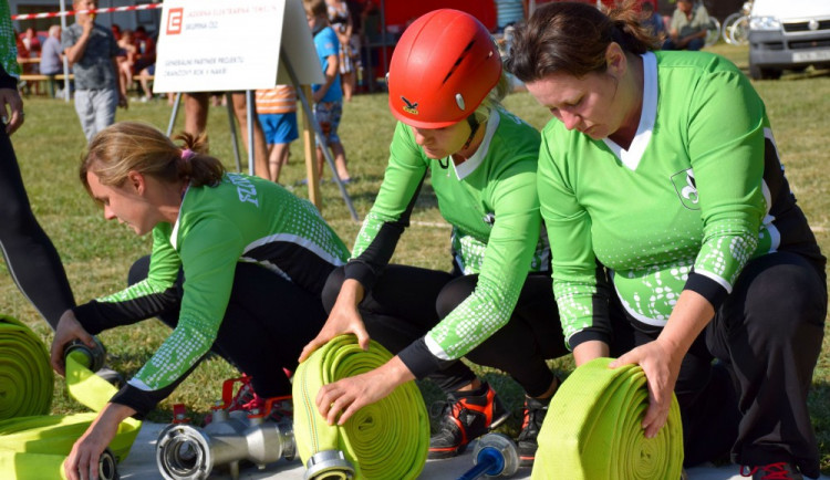 Hasičská soutěž v Nákří.