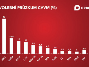 Podle CVVM by s obrovským náskokem vyhrálo volby ANO, druzí by byli komunisté