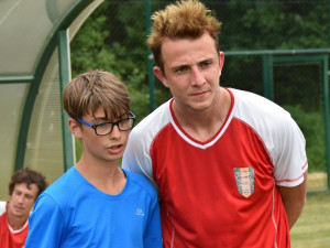 Sportovní odpoledne ve Strunkovicích.