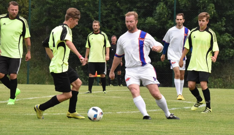 Sportovní odpoledne ve Strunkovicích.