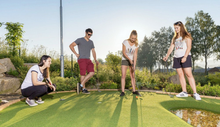 Adventure golf Lipno.