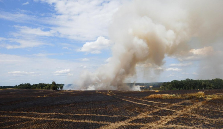 Požár u Stříbřec