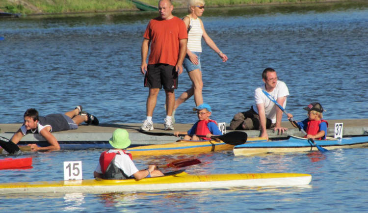 Příspěvek získali mimo jiné i malí kanoisté z Týna nad Vltavou