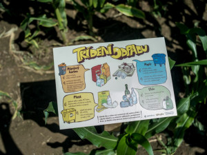 Tabule se zajímavostmi v bludišti