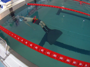 Radek Dvořák z Českých Budějovic v pardubických mistrovských vodách.