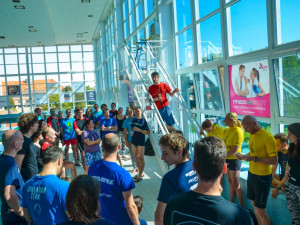 Mezinárodní mistrovství České republiky ve freedivingu se uskutečnilo v Pardubicích.