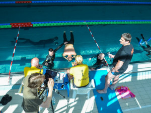 Mezinárodní mistrovství České republiky ve freedivingu se uskutečnilo v Pardubicích.