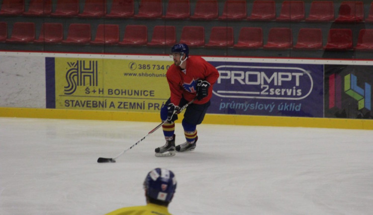 Tim Crowder na tréninku