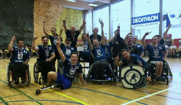 FBC Štíři České Budějovice - vozíčkáři vyhráli Prague Wheel Open