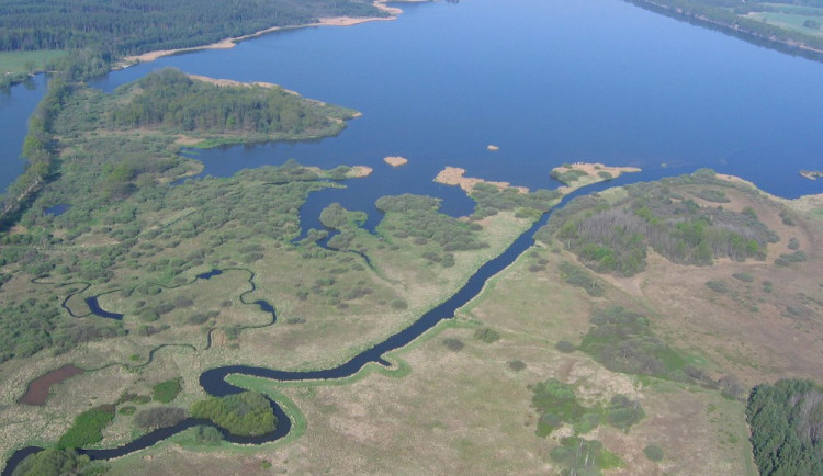 Rybník Rožmberk.