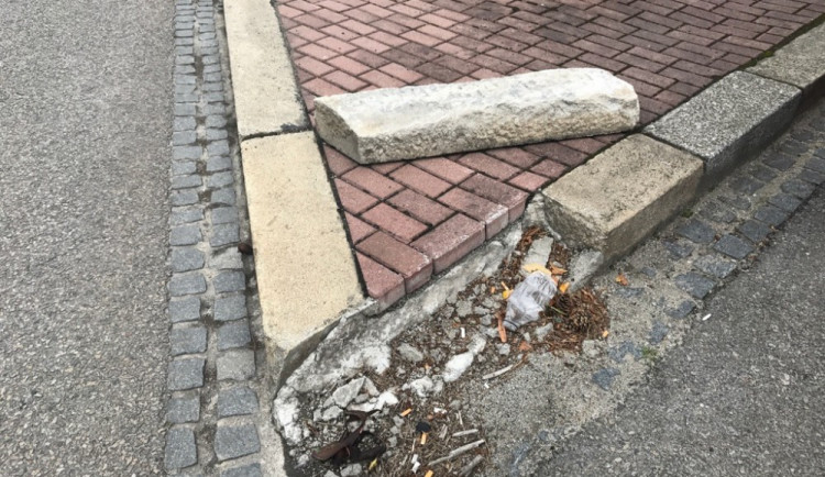 Jedna z nahlášených závad