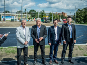 Zleva František Konečný, Antonín Krák, Josef Knot a Jiří Švec.